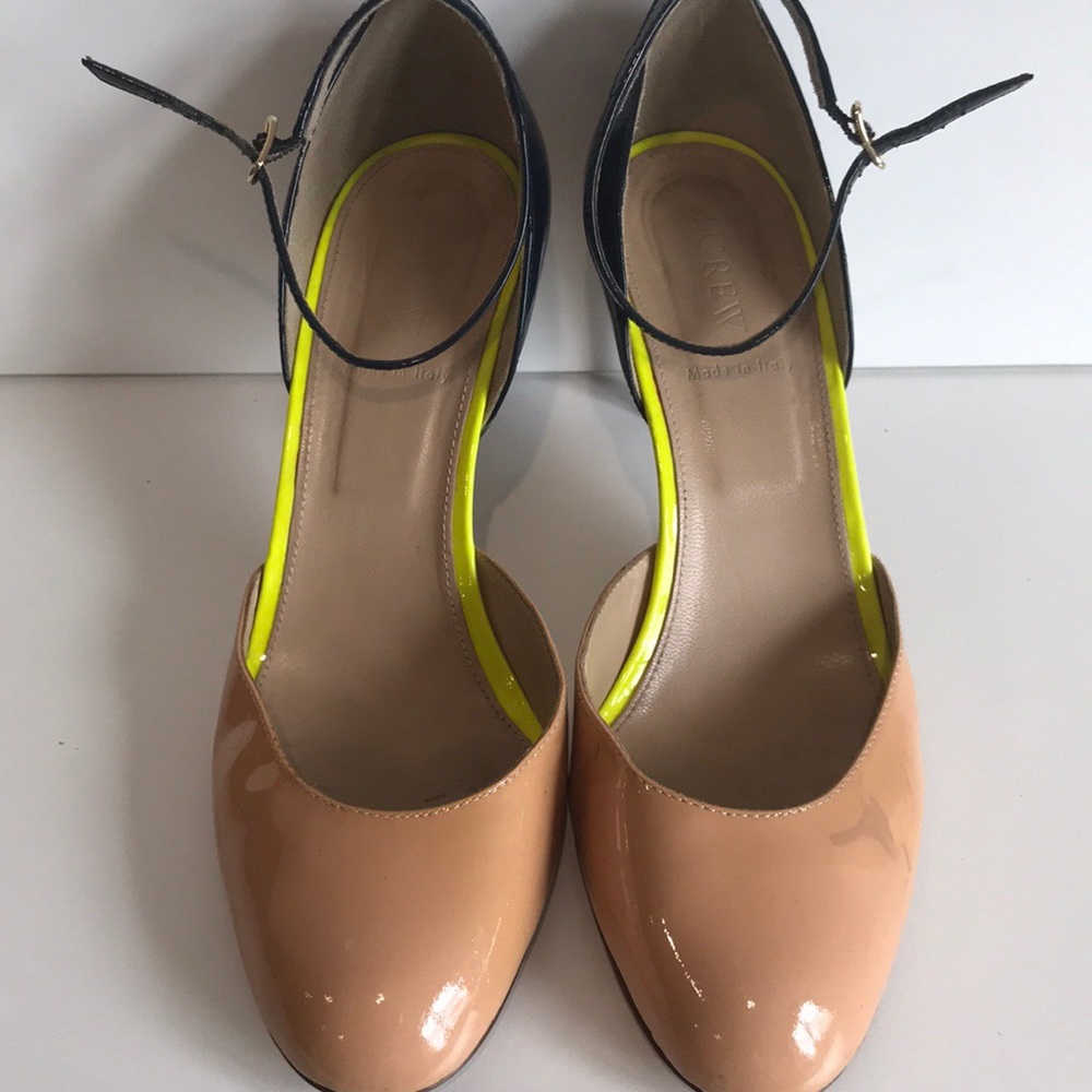 J. Crew Color Block Pump Size 9